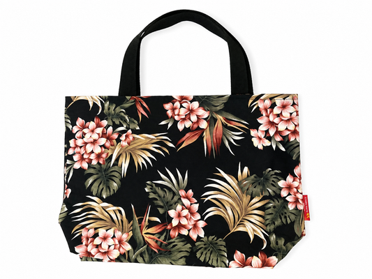 Heavyweight Reversible Tote Bag - Tropical and Ki'i Pohaku