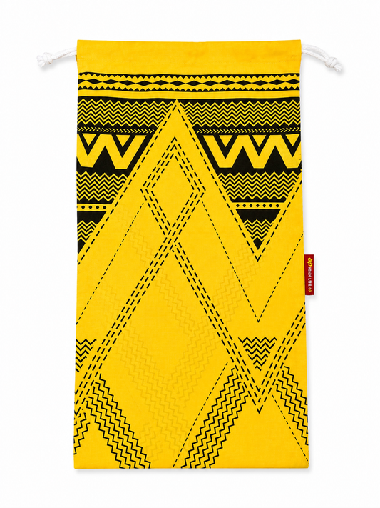 Yellow Pa'u and Bag Set