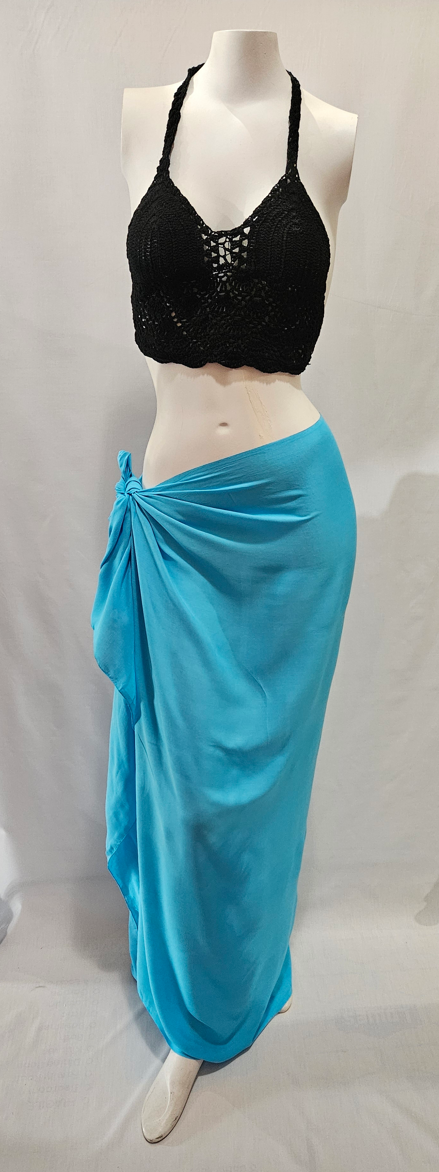 Solid Color Pareo No Tassel