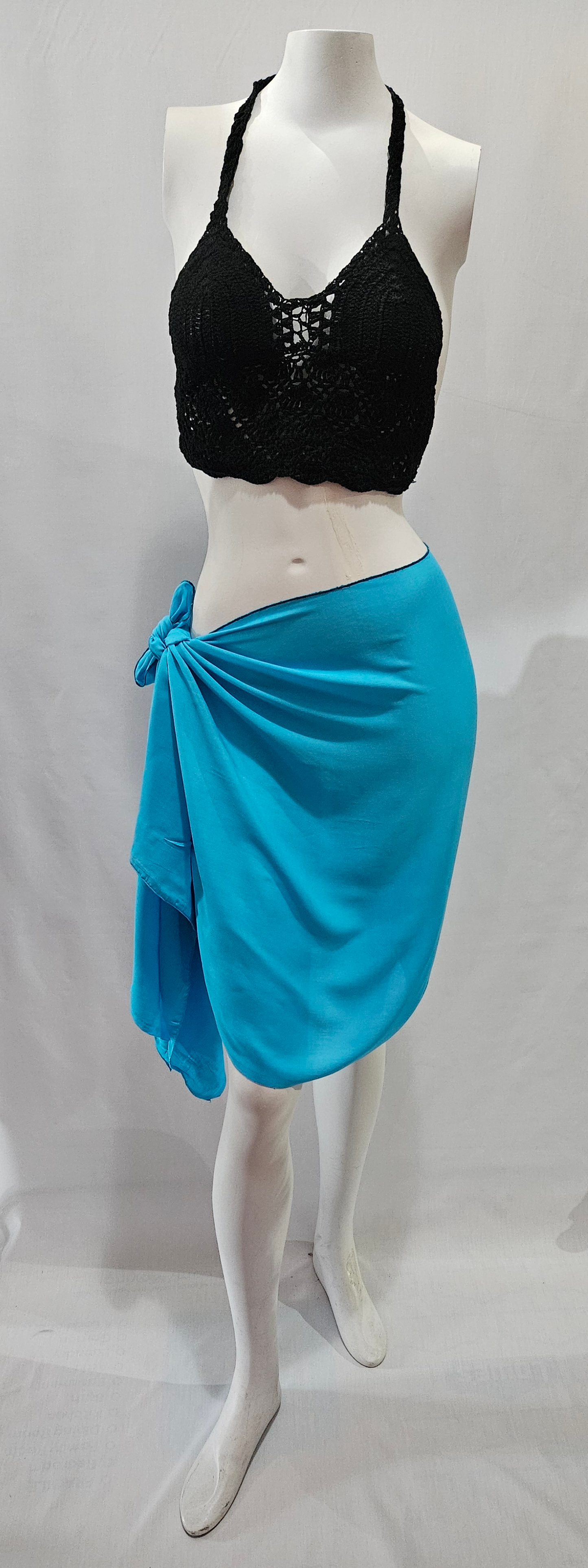 Solid Color Pareo No Tassel
