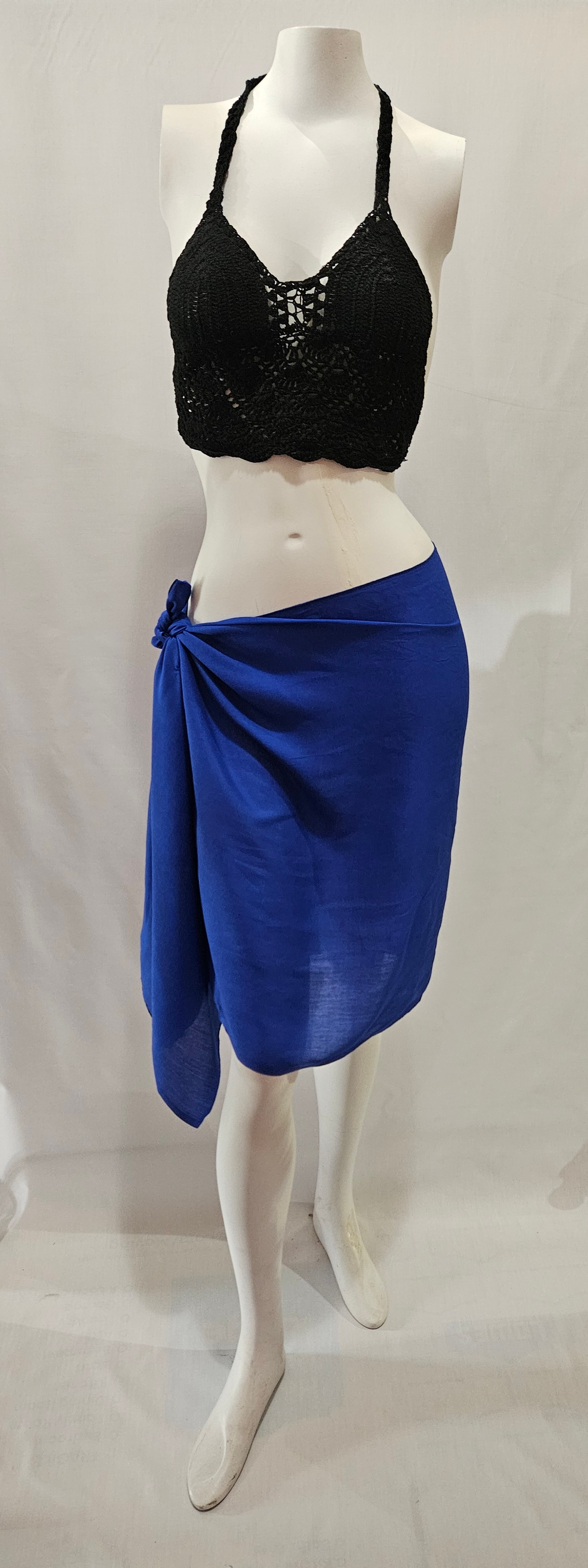 Solid Color Pareo No Tassel