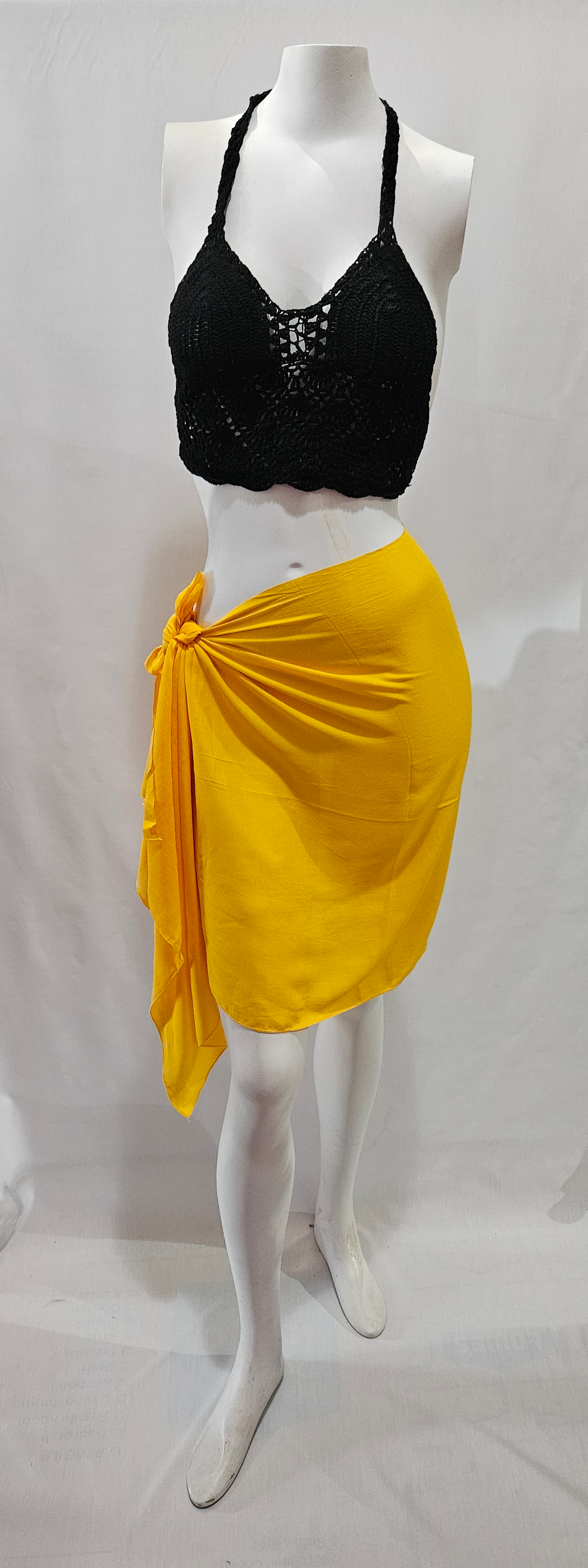 Solid Color Pareo No Tassel