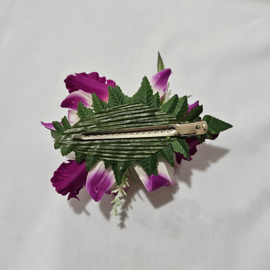 Orchid Hair Clip