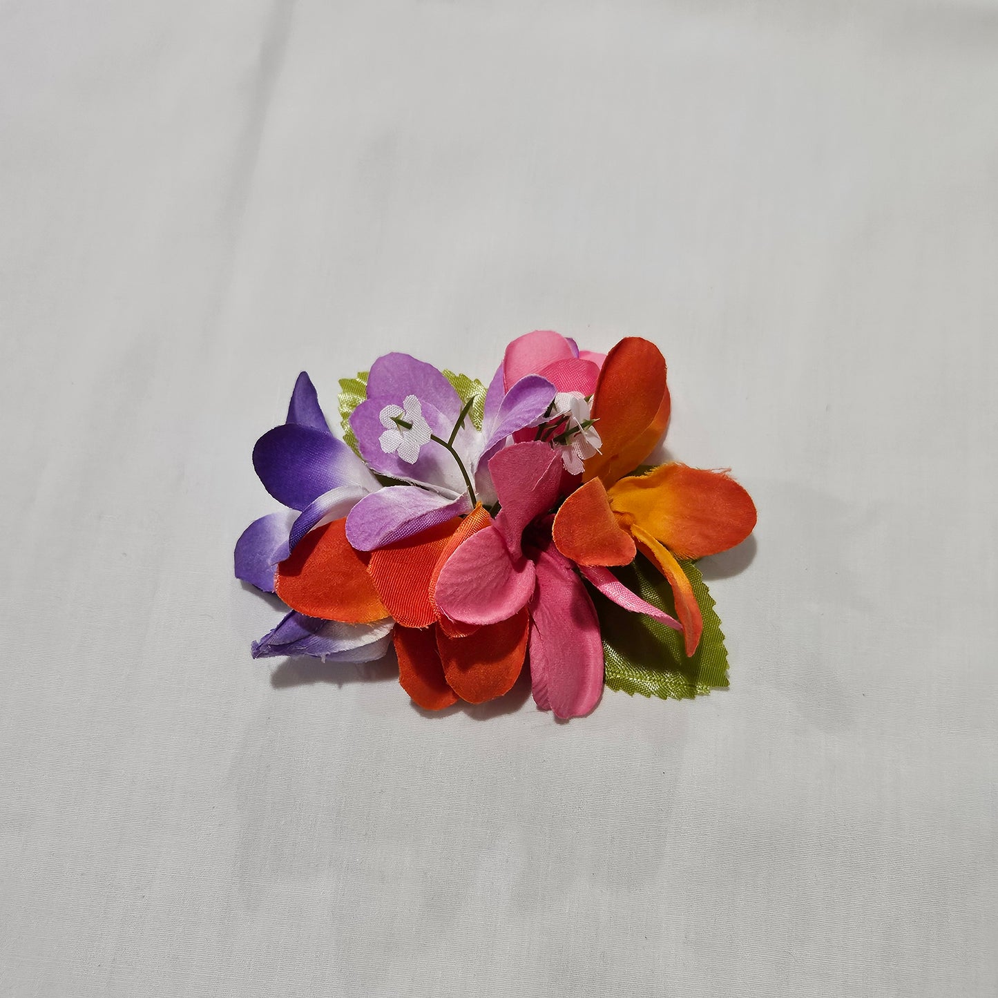 Plumeria Cluster Hair Clip