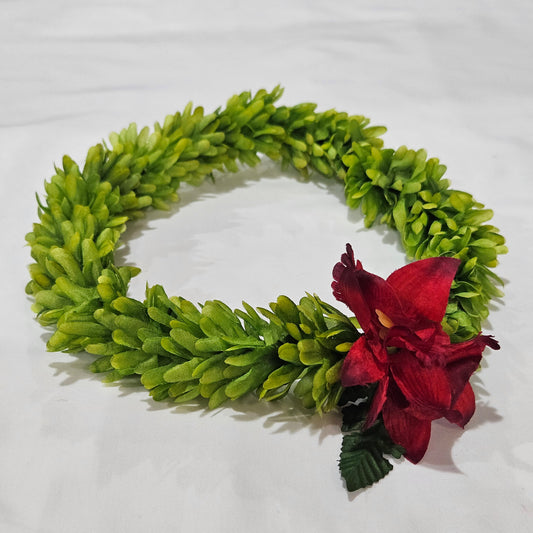 Green Rose Headband