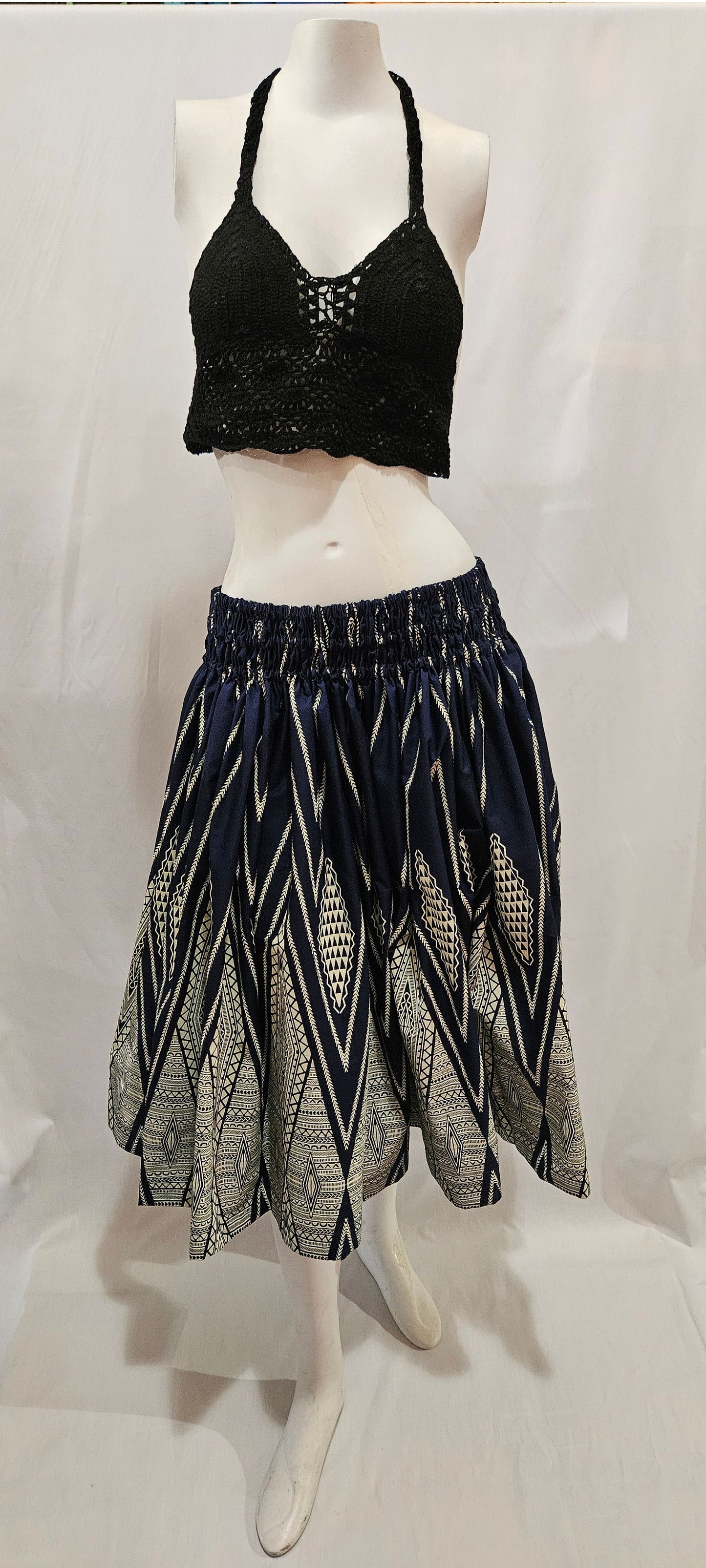 Tribal Diamonds Pa'u Skirt