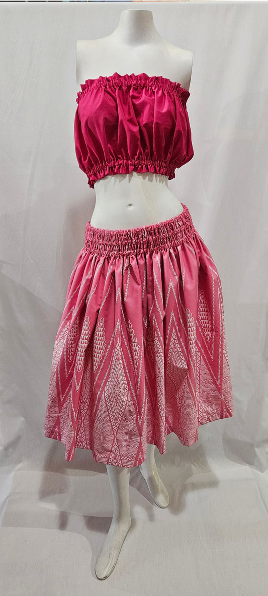 Tribal Diamonds Pa'u Skirt