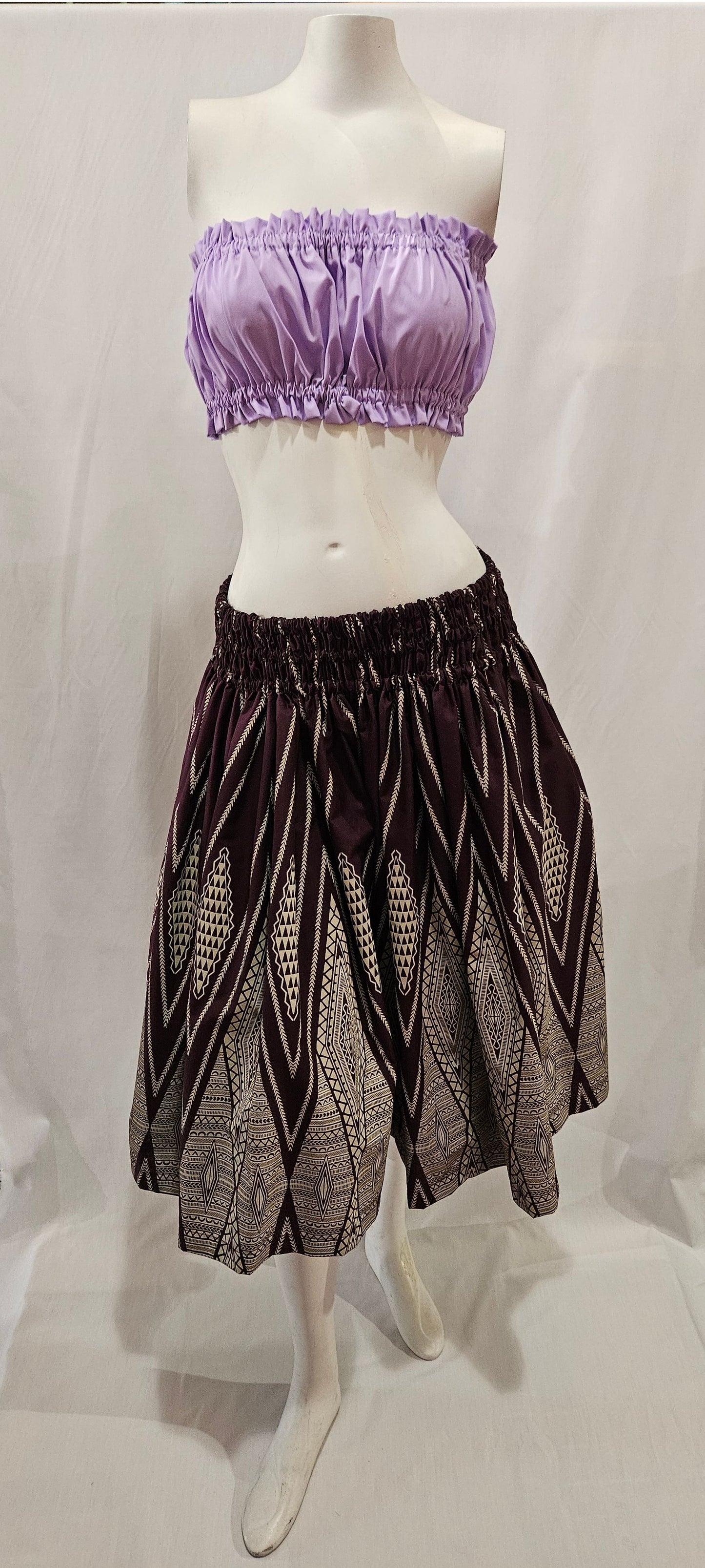 Tribal Diamonds Pa'u Skirt
