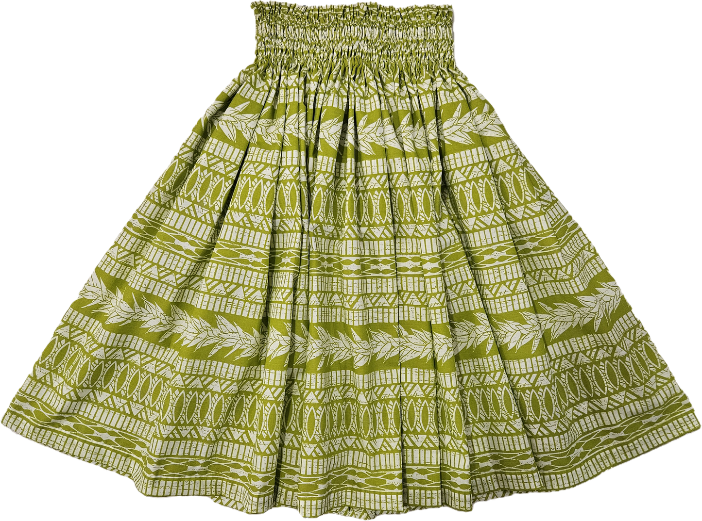 Green Tribal Pa'u Skirt