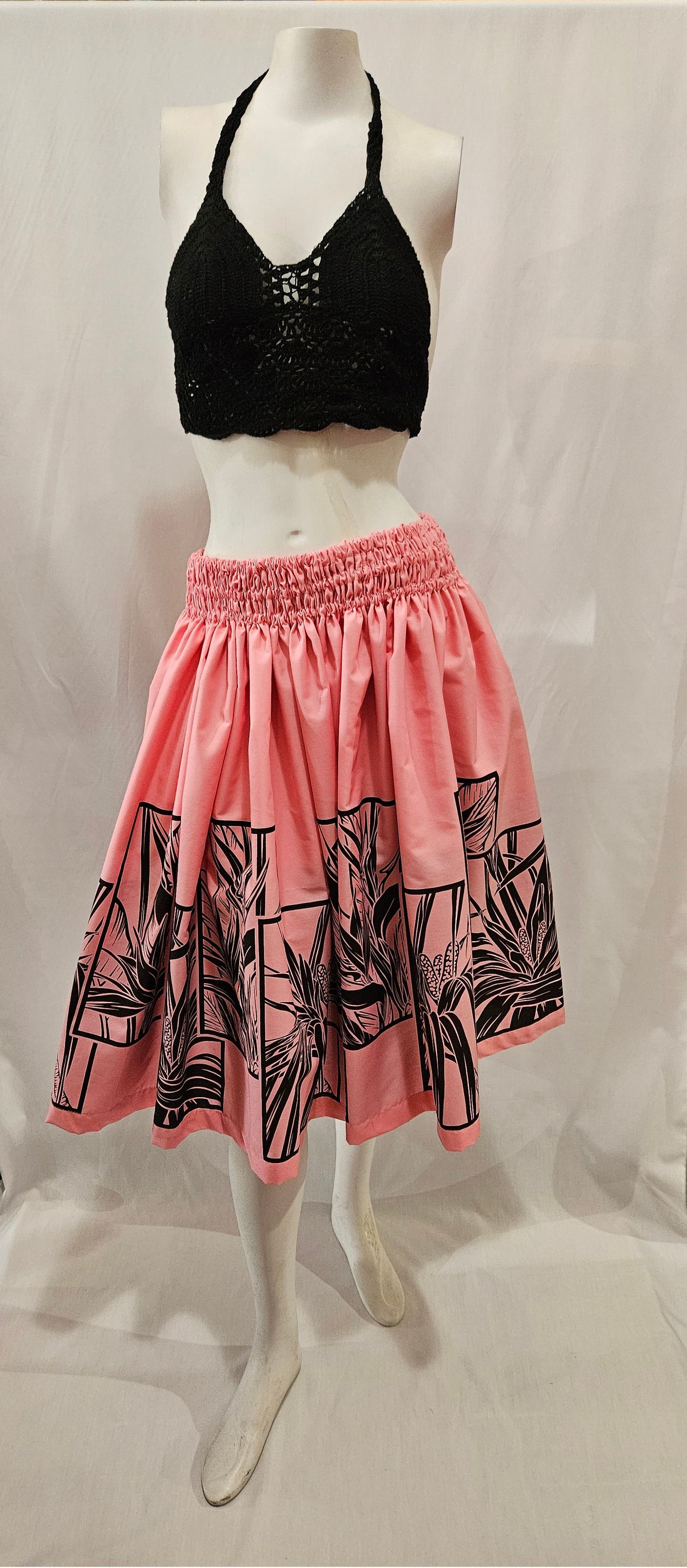 'Ie'Ie and Bird of Paradise Pa'u Skirt