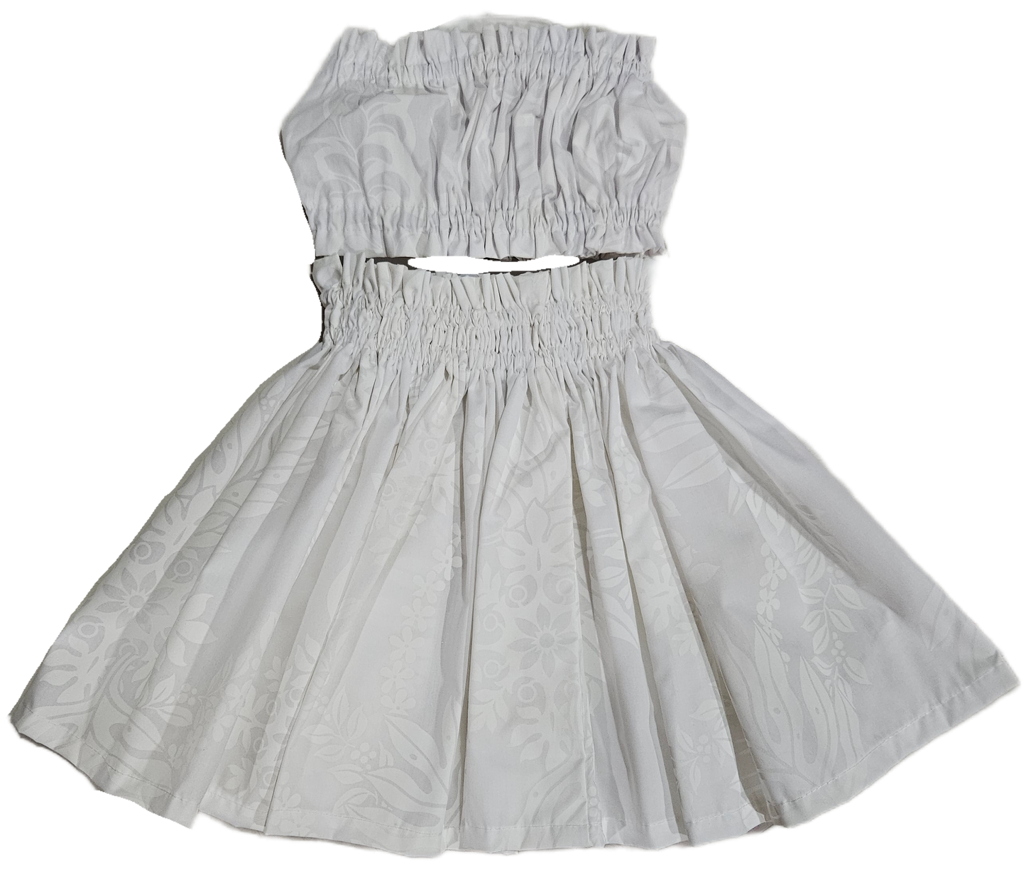 White Designs Keiki Pa'u Set (2-4yrs)