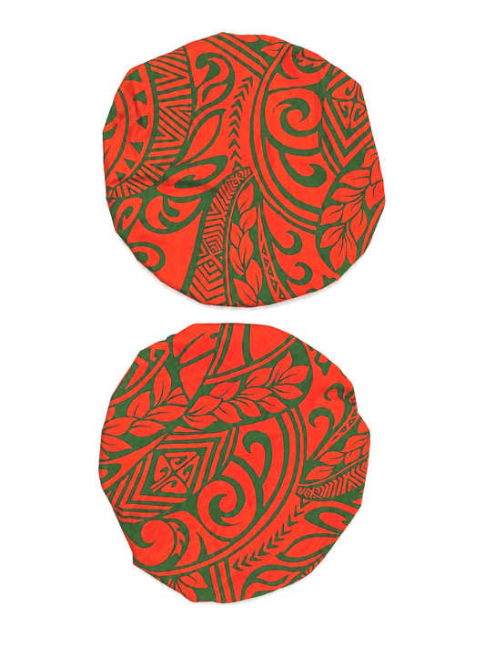 'Uli'uli Cover Orange Tribal