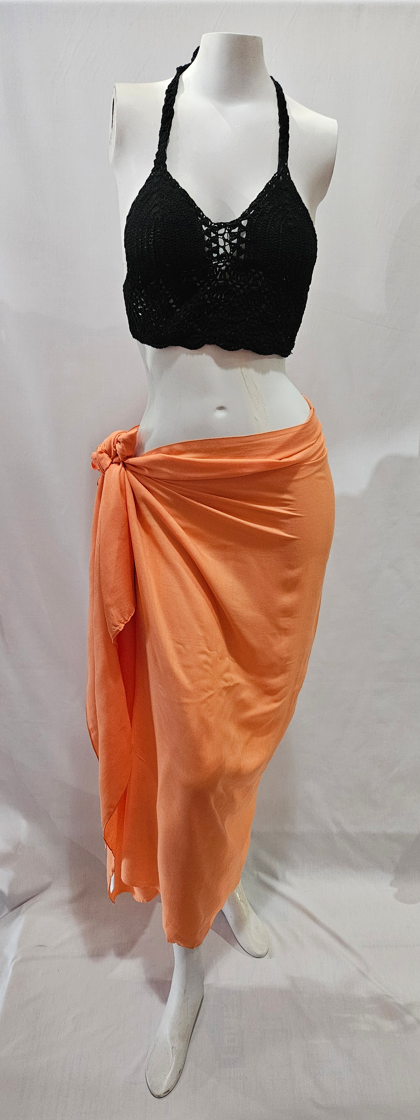 Solid Color Pareo No Tassel