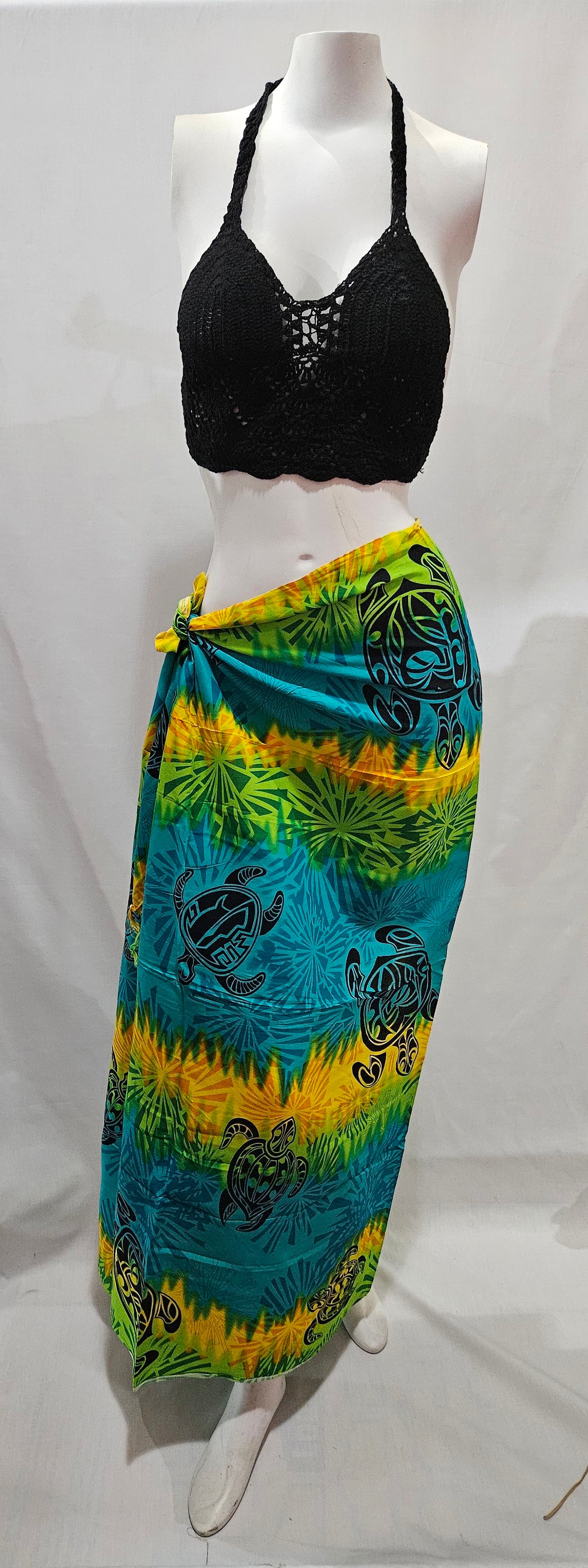 Turtle Pareo with Tassels