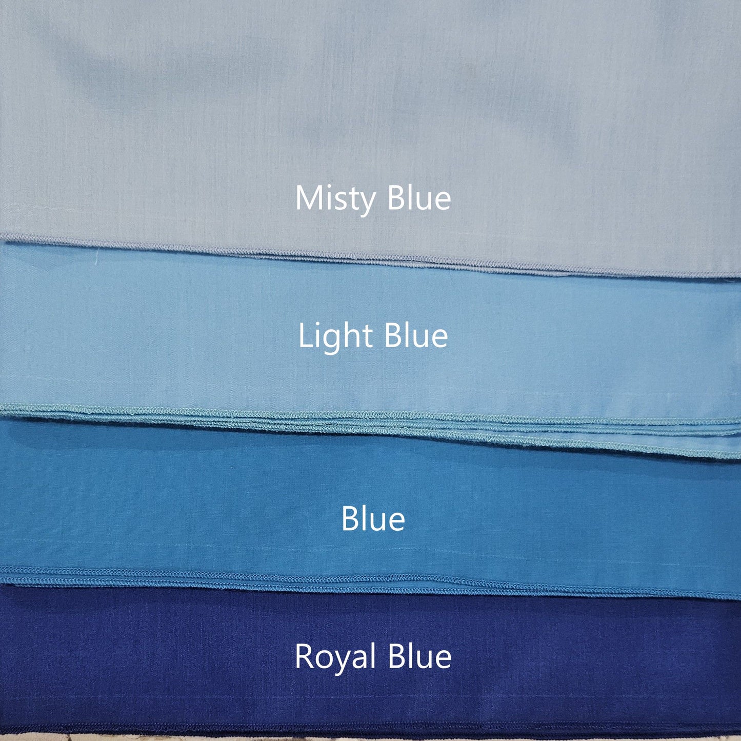 Solid Color Pareo Poly/Cotton
