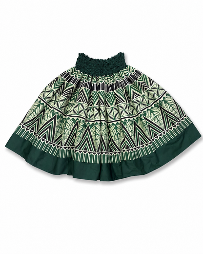 Green Reversible Pa'u Skirt
