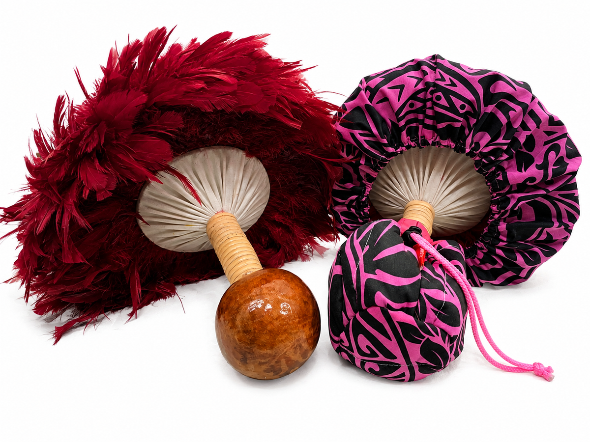'Uli'uli Covers - Hot Pink Black Tribal