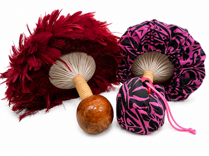 'Uli'uli Covers - Hot Pink Black Tribal