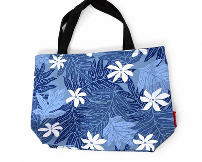 Heavyweight Reversible Tote Bag - Ferns and Ki'i Pohaku