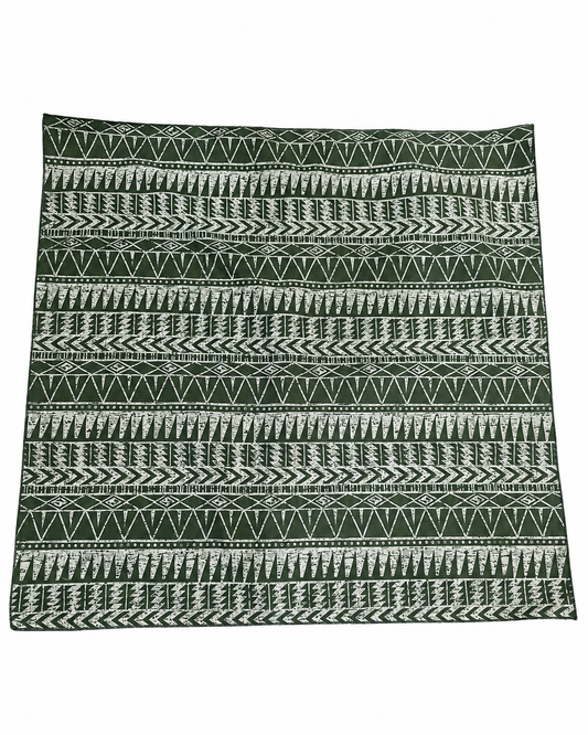 Green Tribal Bandana