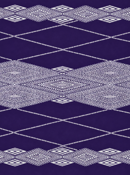 R2310-3003 Eggplant White