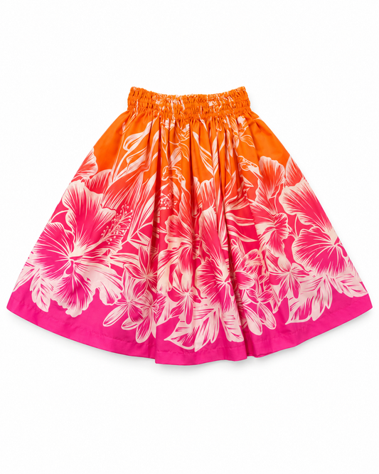 Hibiscus Blossoms 3 Yard Pa'u Skirt