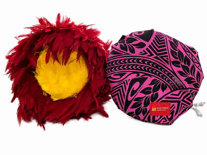 'Uli'uli Covers - Hot Pink Black Tribal