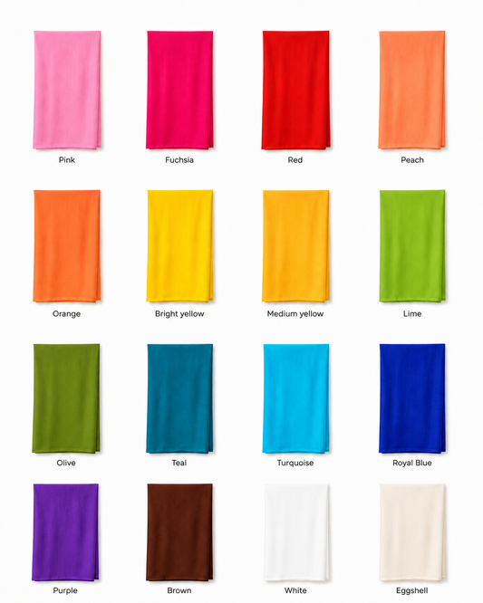 Solid Color Pareo No Tassel