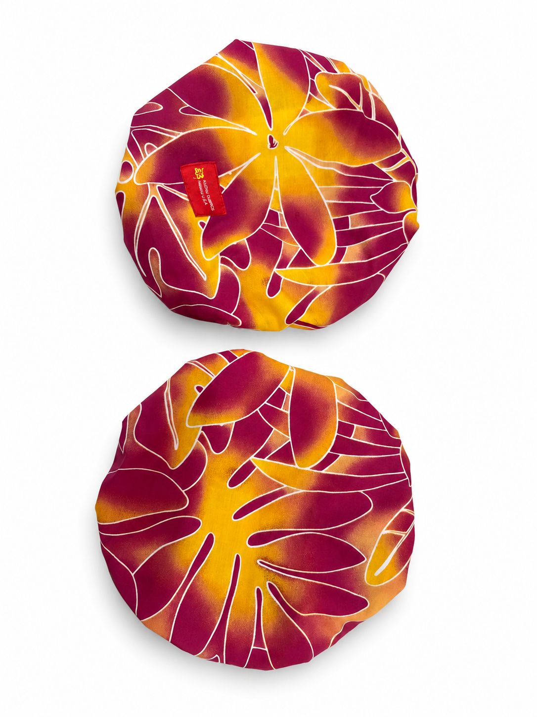 'Uli'uli Covers Fuchsia Gold Monstera