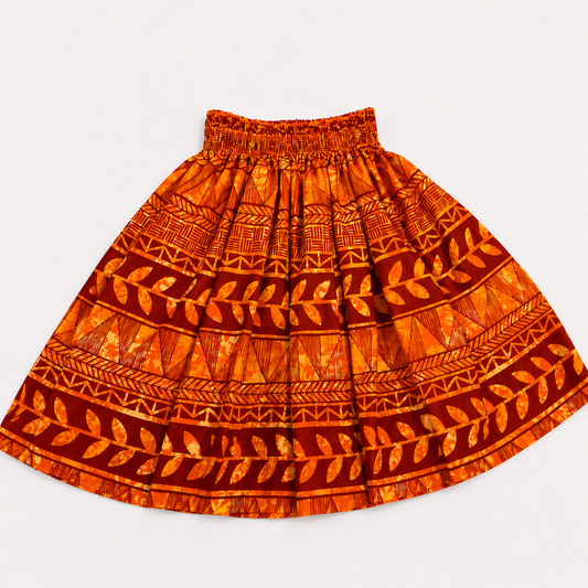 Tribal Leaf Pa'u Skirt