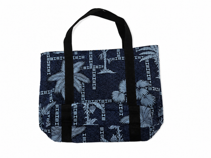 Heavyweight Reversible Tote Bag - Sign of the Times and Palms