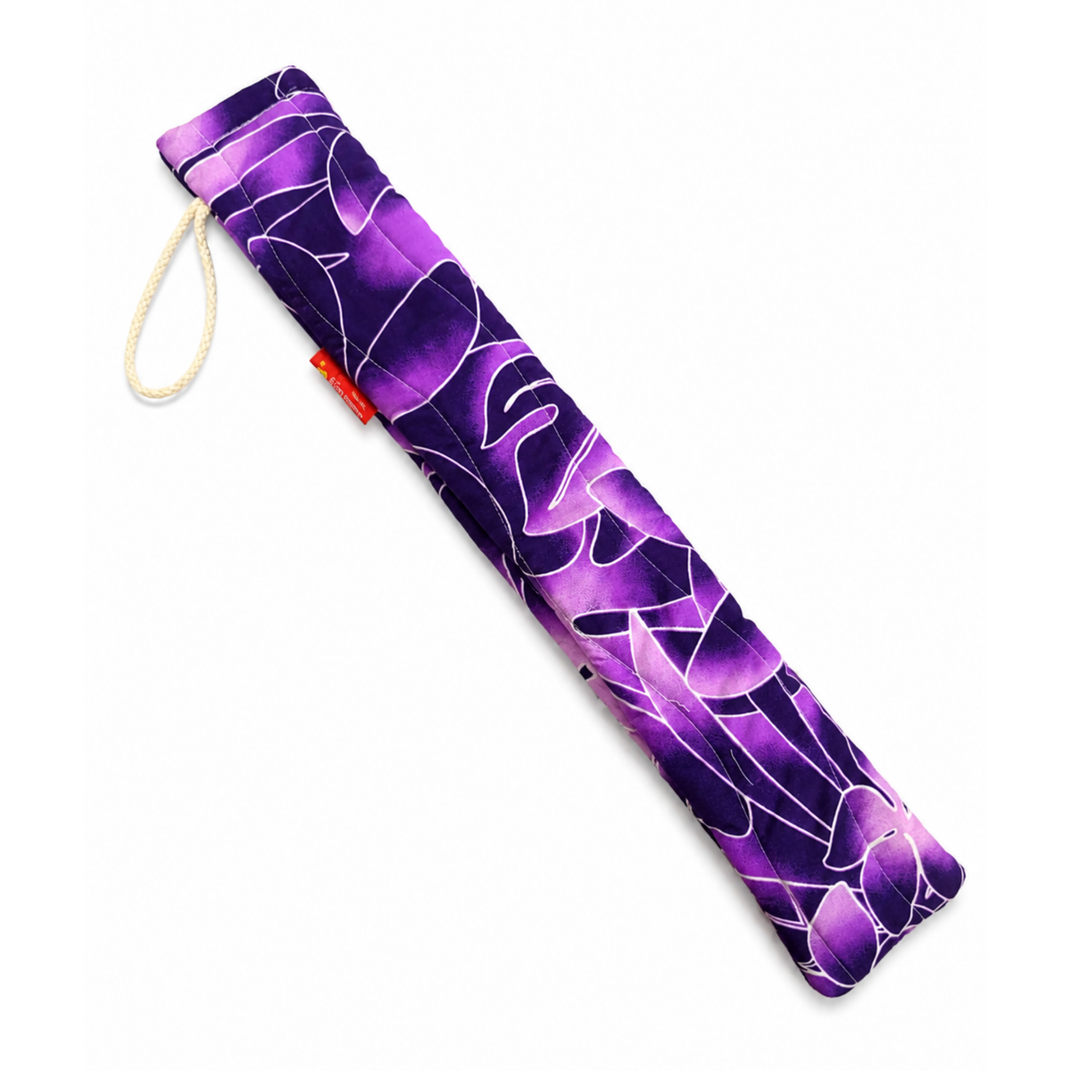 Quilted Pu'ili Case - Purple Tiare