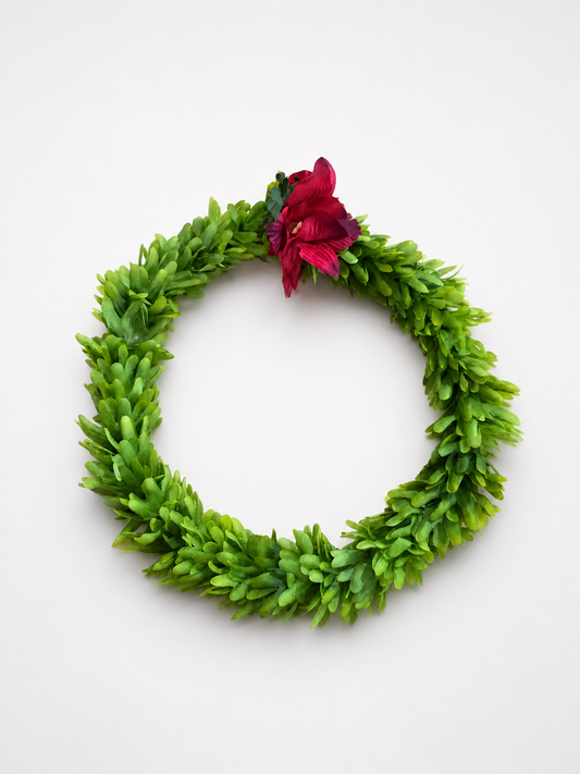 Green Rose Headband
