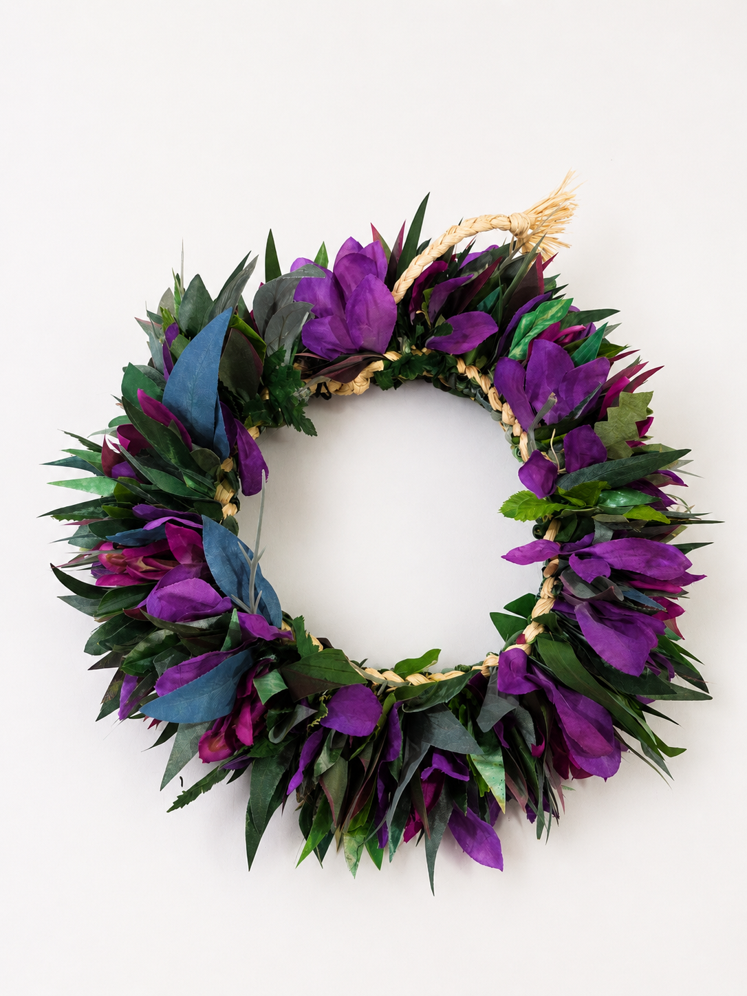 Purple Haku Lei Po'o