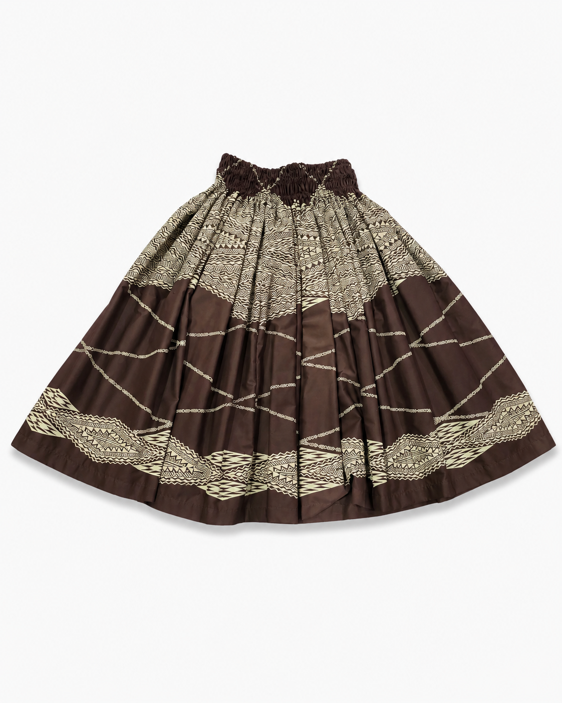 Brown Pa'u and Bag Set
