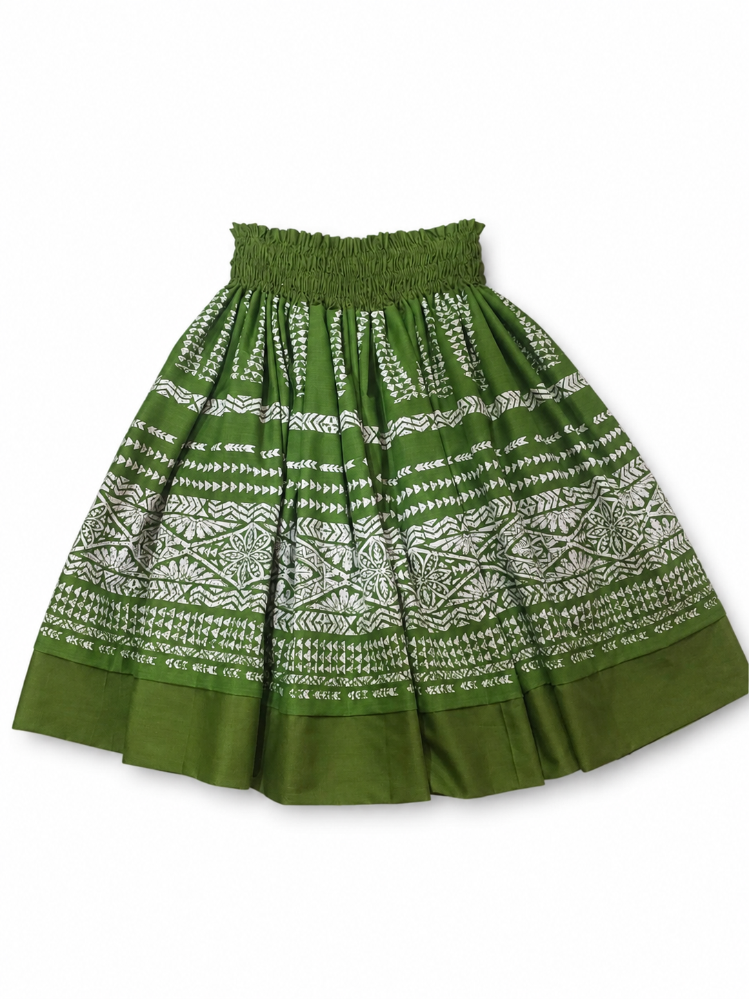 Tribal Green 'Ohi'a Lehua Purple Reversible Pa'u Skirt