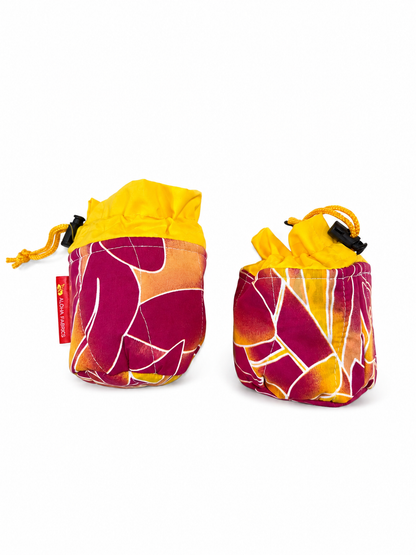 'Uli'uli Covers Fuchsia Gold Monstera