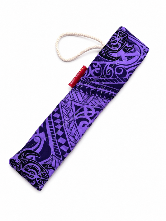 Quilted Kala'au Case - Purple Tribal Turtles