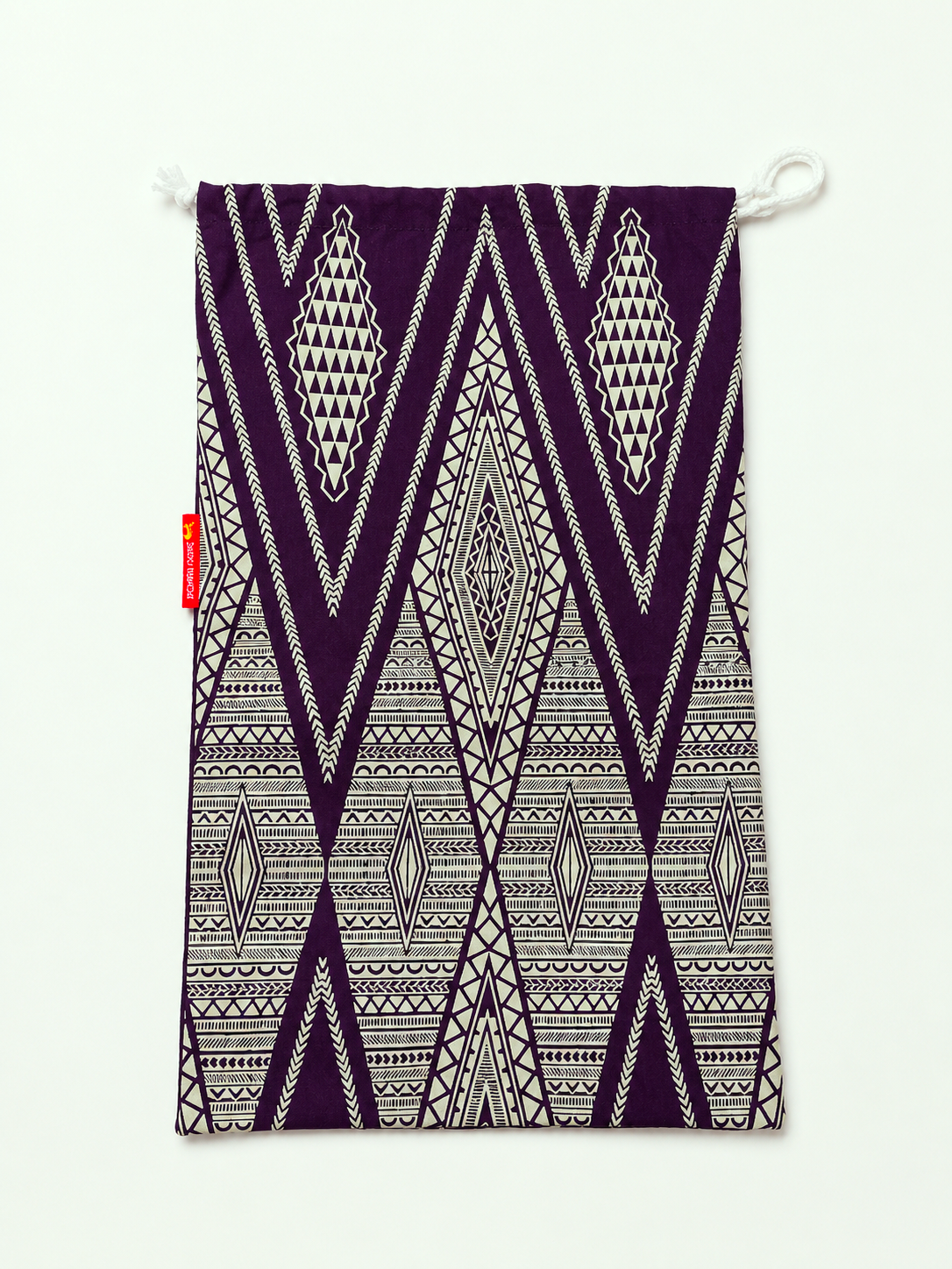 Dark Purple Pa'u and Bag Set