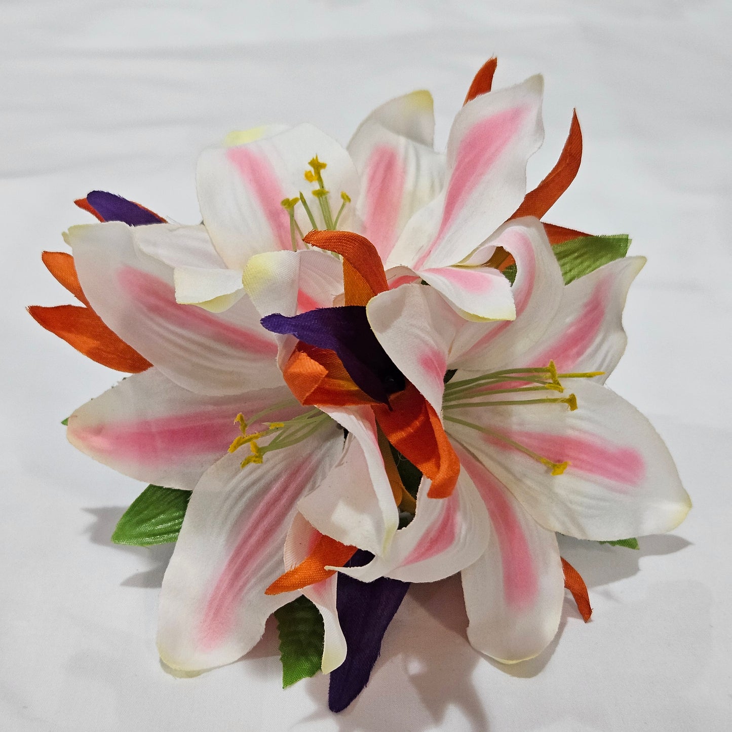 Lily with Bird of Paradise Hair Clip