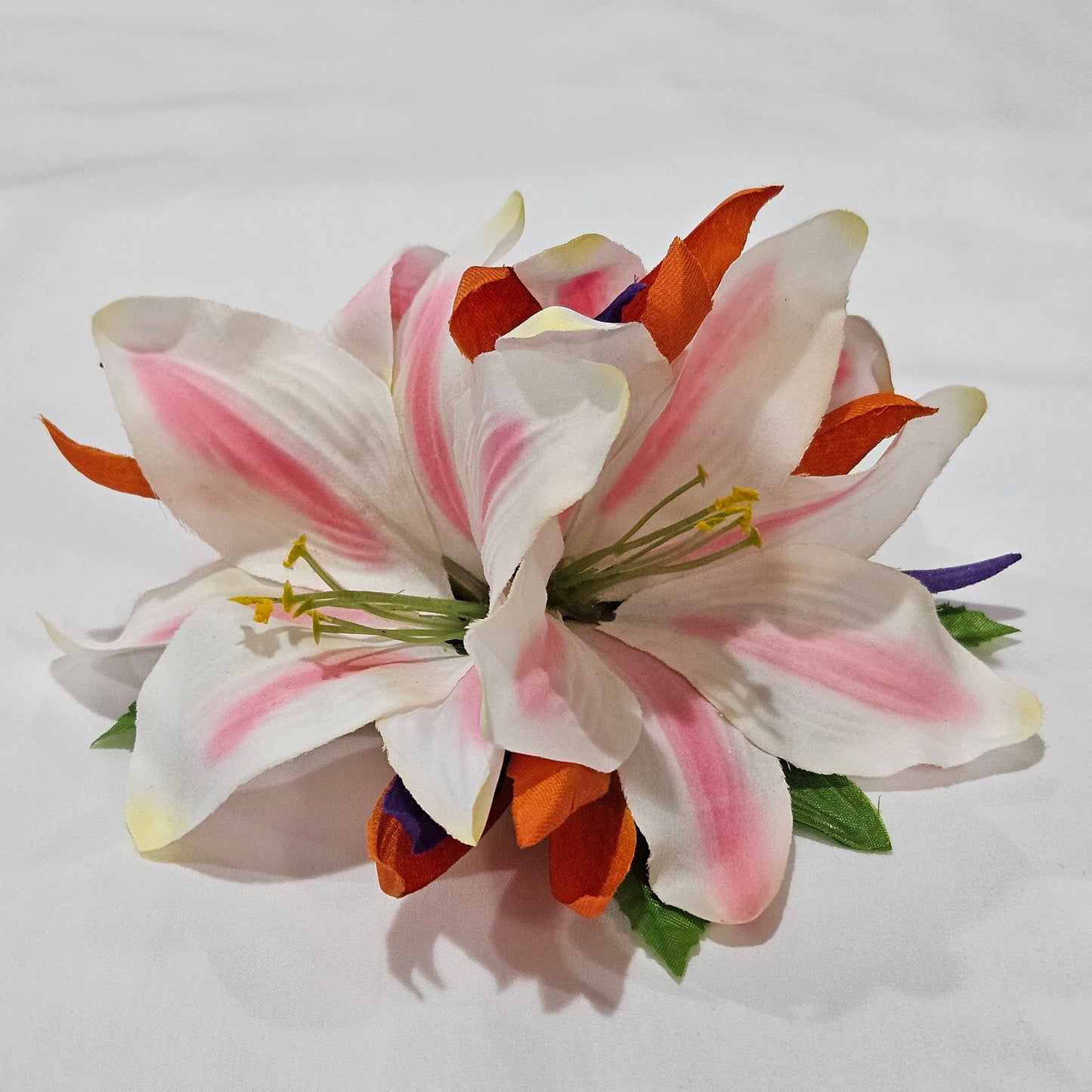 Lily with Bird of Paradise Hair Clip