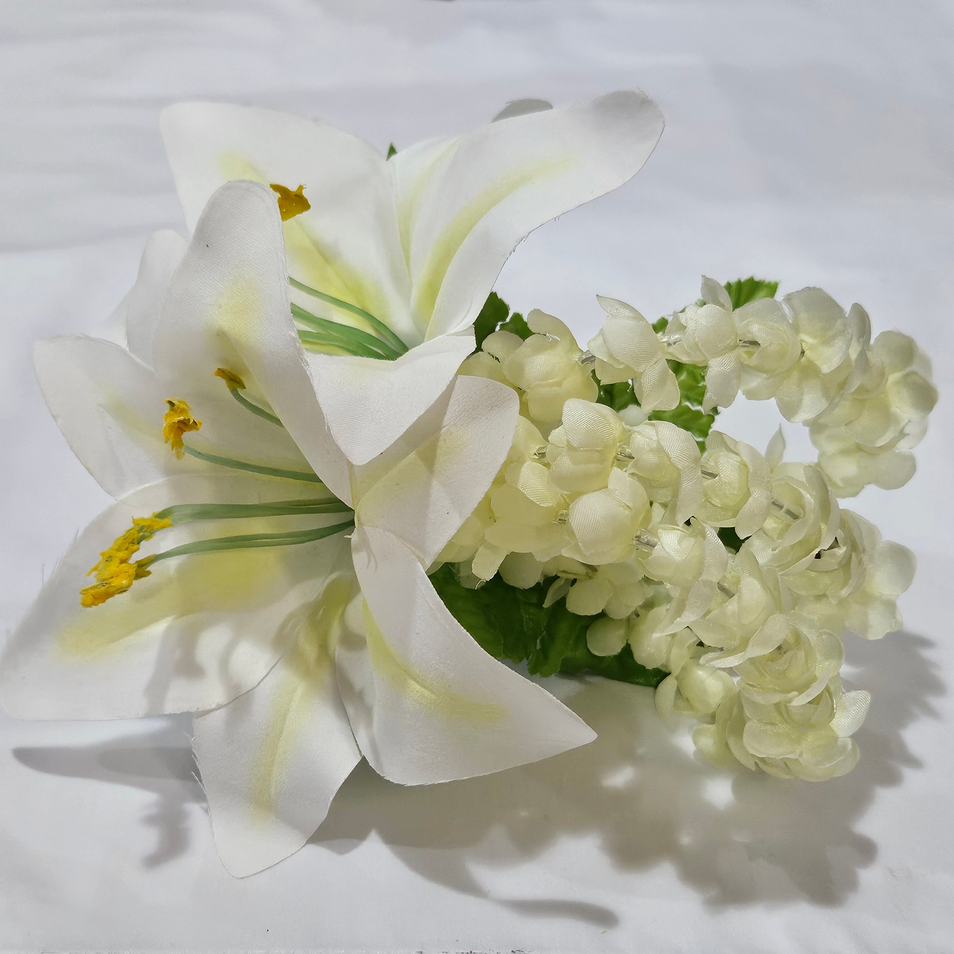 lily flower clip Lily and Pikake Hair Clip