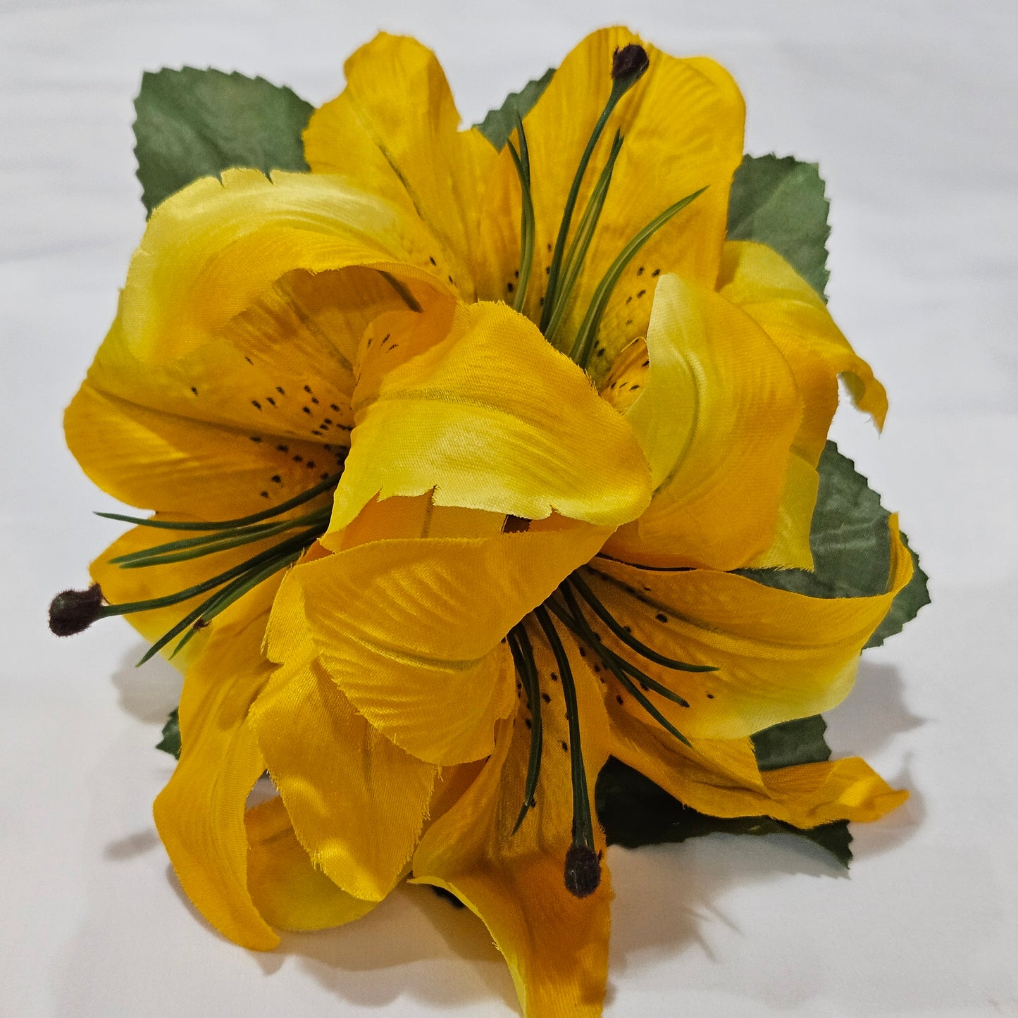 Yellow Medium Lily Hair Clip