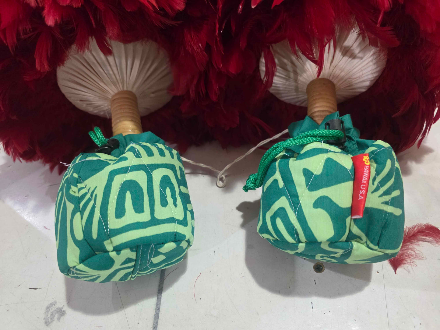 'Uli'uli Cover Green Tribal (Bottom Only)