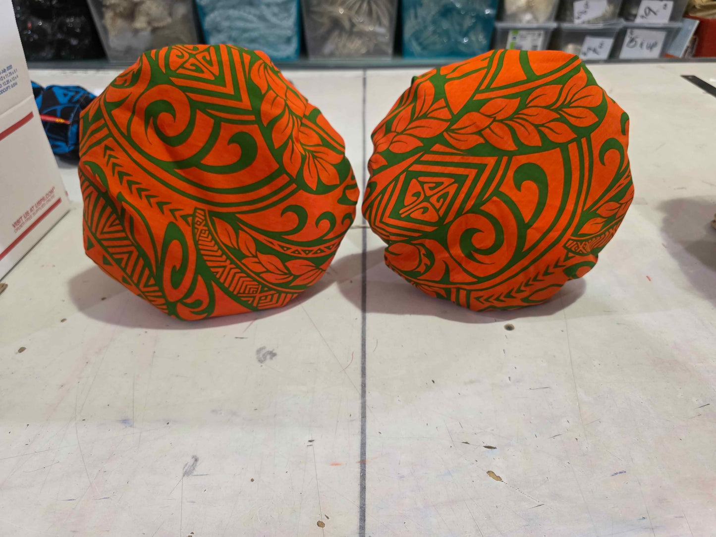 'Uli'uli Cover Orange Tribal (Top Only)