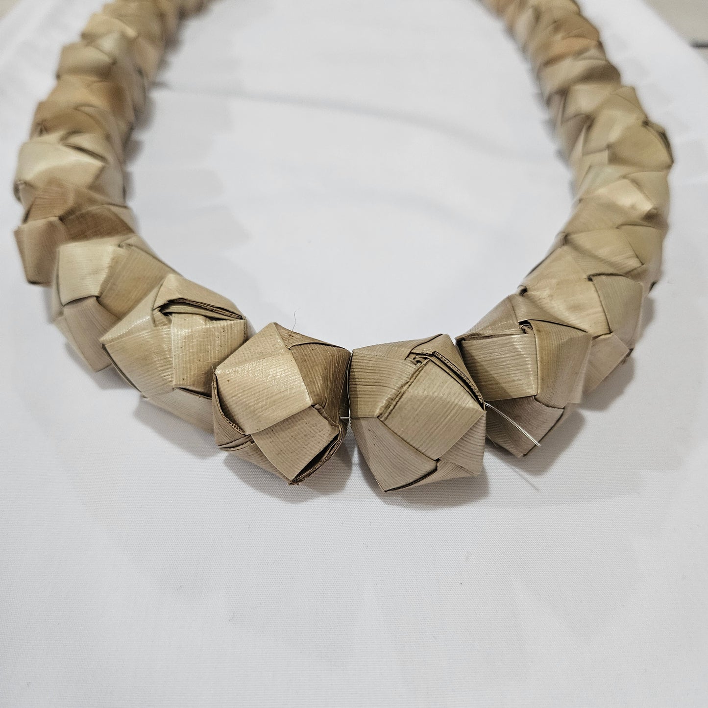 Lauhala Box Lei