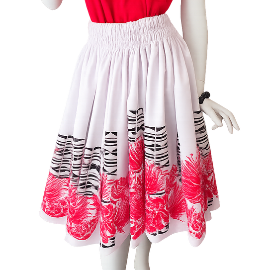 'Ohi'a Lehua Design 2 Pa'u Skirt
