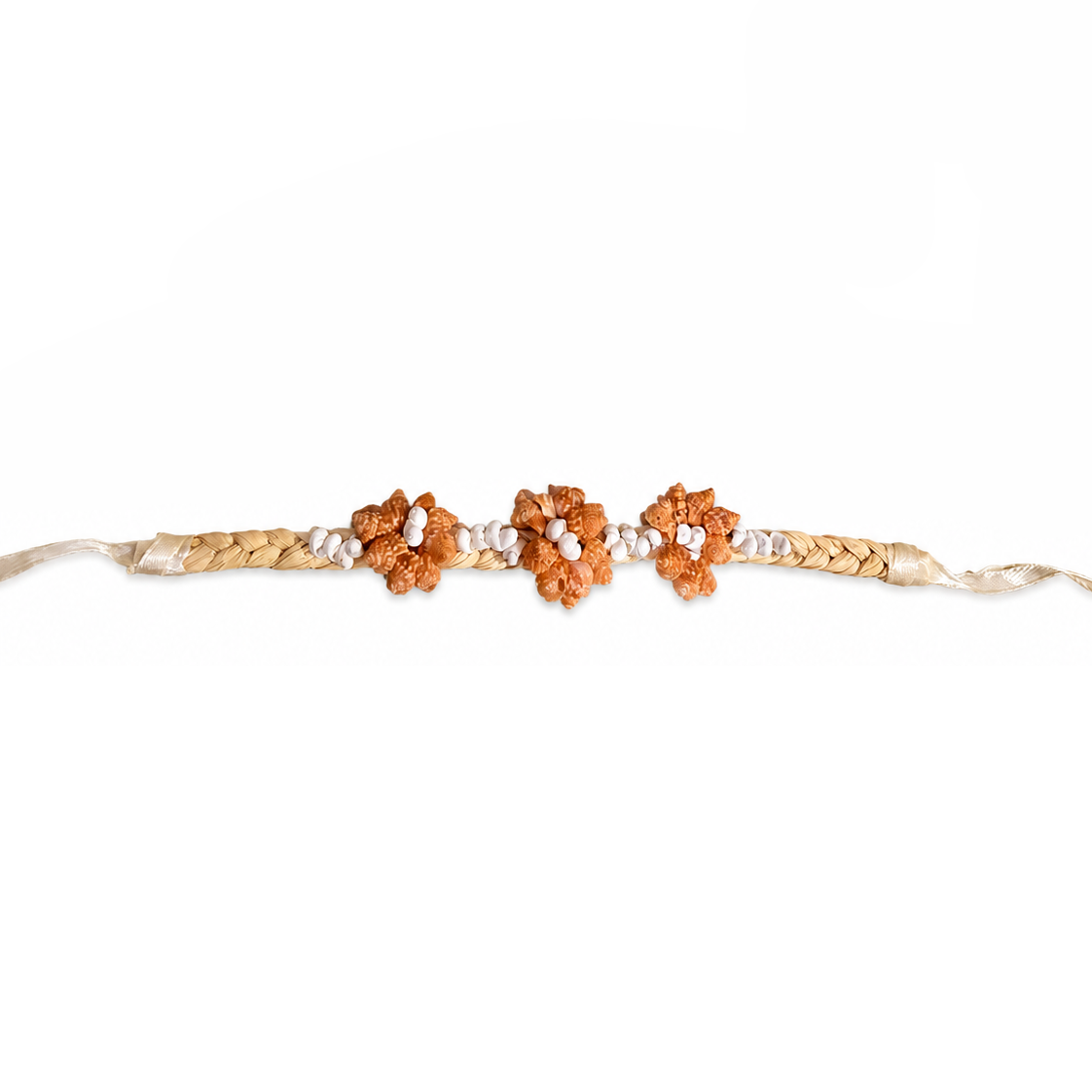 Shell Rosette Bracelet - Orange