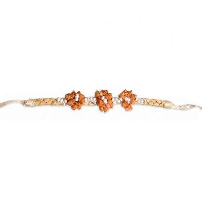 Shell Rosette Bracelet - Orange
