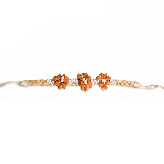Shell Rosette Bracelet - Orange